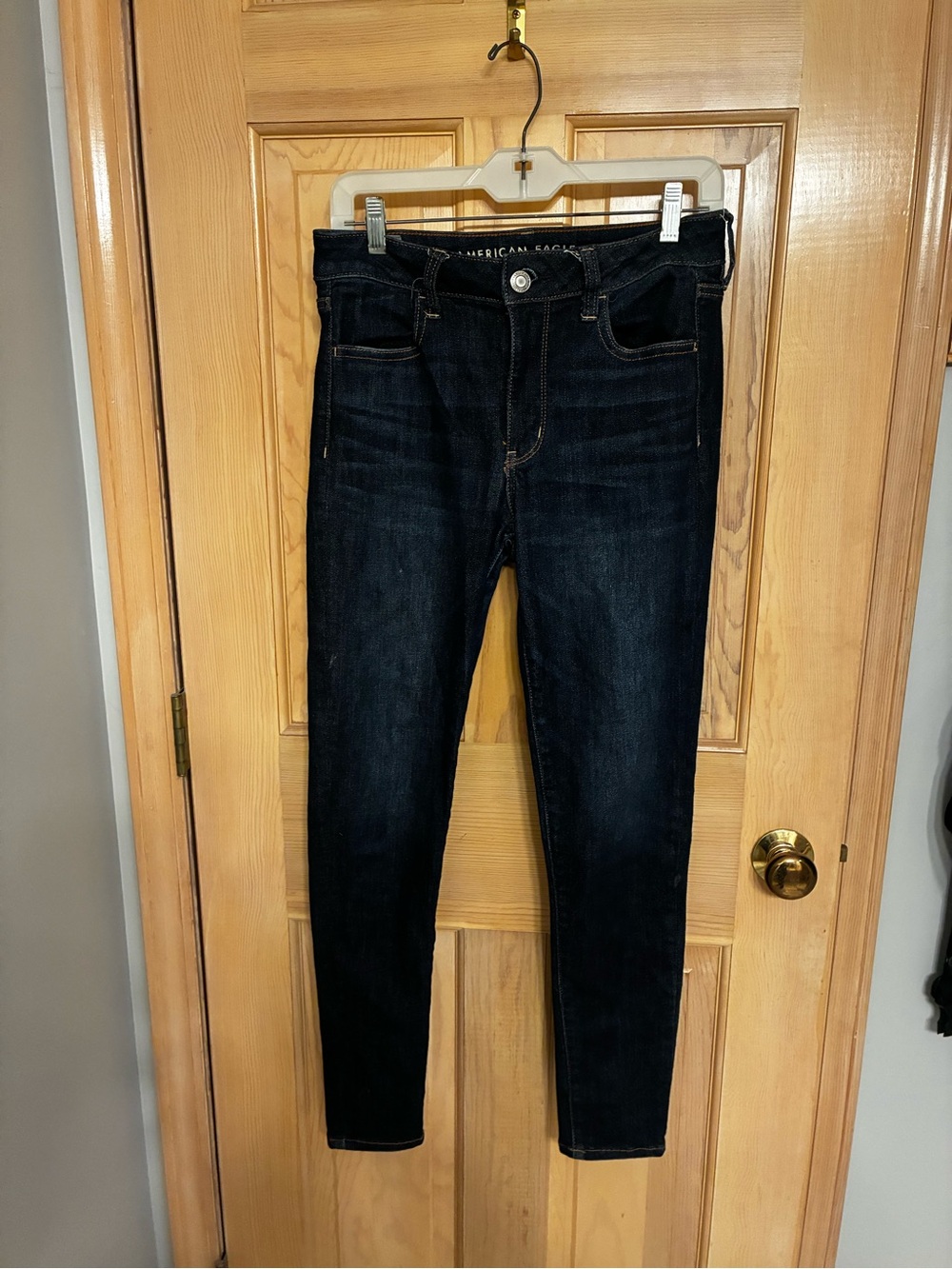 American Eagle Outfitters Dark Blue Skinny Men’s Jeans